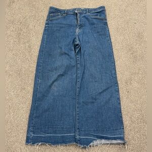 Wide Leg Frey Jeans